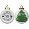 Transportation Ceramic Christmas Ornament - X-Mas Tree (APPROVAL)