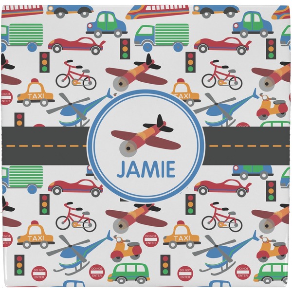 Custom Transportation Ceramic Tile Hot Pad (Personalized)