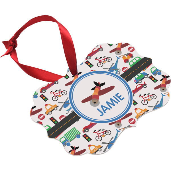 Transportation Christmas Ornament