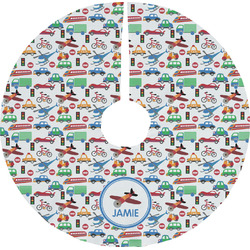 Transportation Tree Skirt (Personalized)