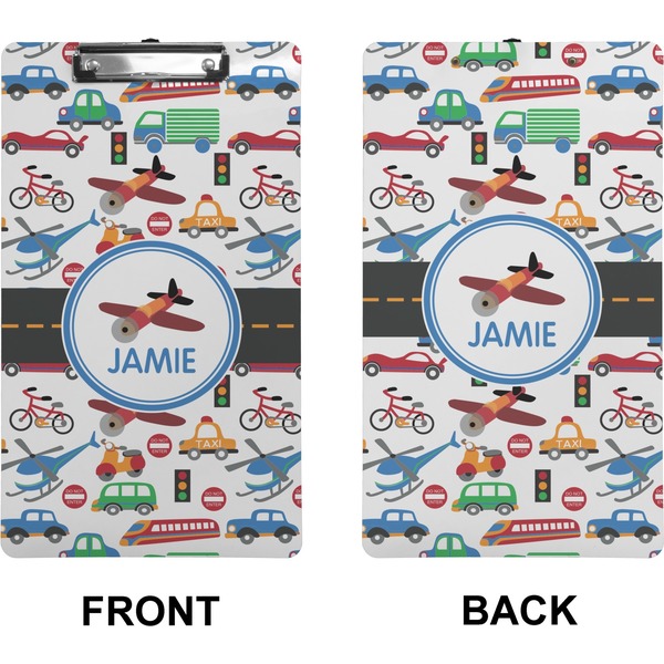 Transportation Clipboard (Legal) (Front + Back)