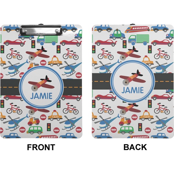 Transportation Clipboard (Letter) (Front + Back)