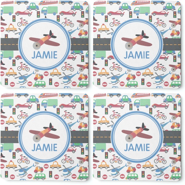 Transportation Coaster Rubber Back - Apvl