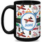 Transportation 15 Oz Coffee Mug - Black (Personalized)