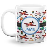 Transportation 20 Oz Coffee Mug - White (Personalized)