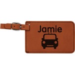 Transportation Leatherette Luggage Tag (Personalized)