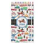 Transportation Colored Pencils (Personalized)