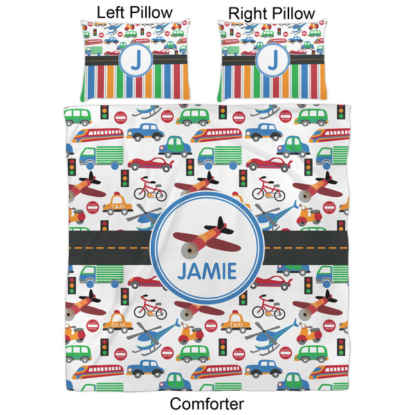 Transportation Comforter Set - Queen - Approval