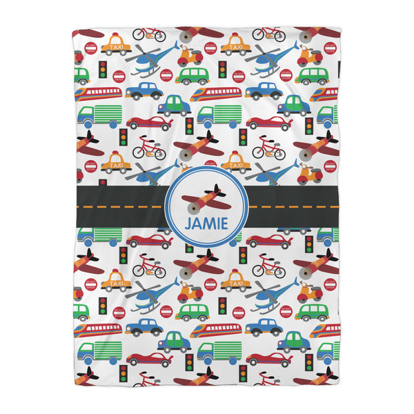 Transportation Comforter - Twin XL - Front