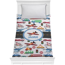 Transportation Comforter - Twin (Personalized)