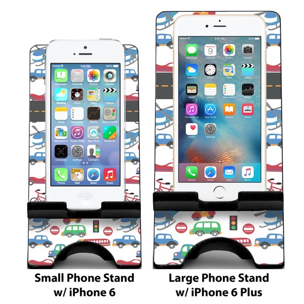 Transportation Compare Phone Stand Sizes - with iPhones