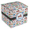 Transportation Cube Favor Gift Box - Front/Main