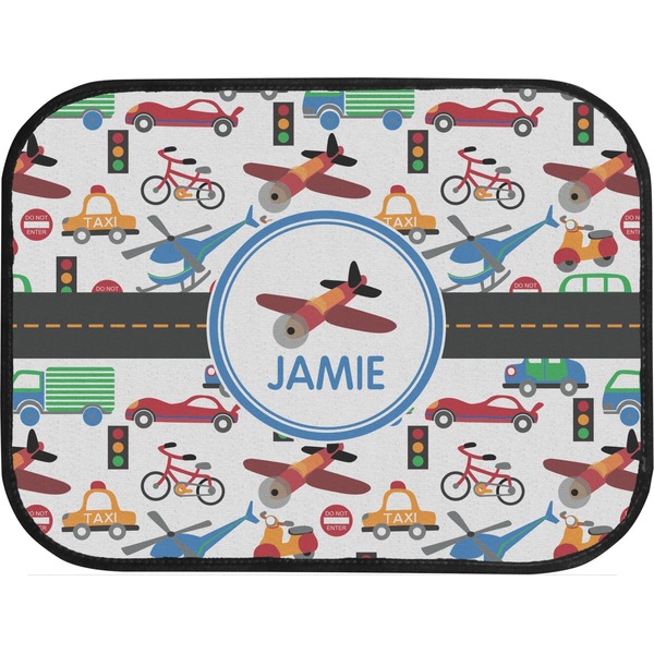 Transportation Custom Car Floor Mats (Back Seat)