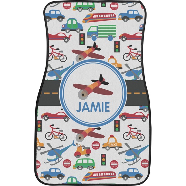 Transportation Custom Car Floor Mats (Front Seat)