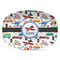 Transportation Plastic Platter - Microwave & Oven Safe Composite Polymer (Personalized)