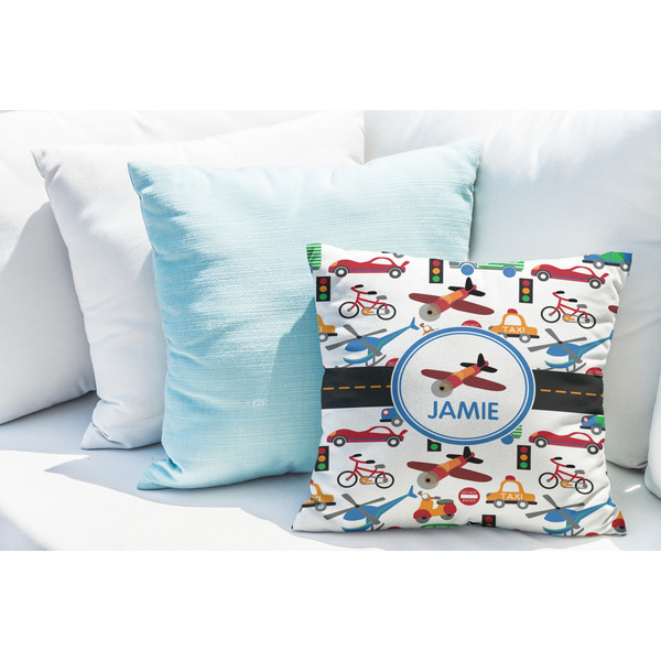 Transportation Decorative Pillow Case - LIFESTYLE 2