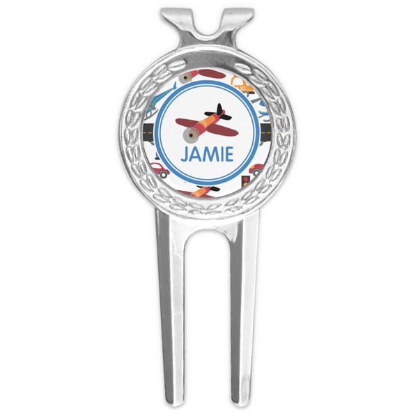 Custom Transportation Golf Divot Tool & Ball Marker (Personalized)