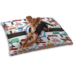 Transportation Dog Bed - Small w/ Name or Text