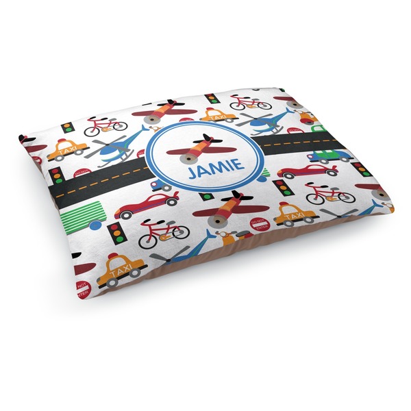 Custom Transportation Dog Bed - Medium w/ Name or Text