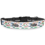 Transportation Deluxe Dog Collar - Toy (6" to 8.5") (Personalized)