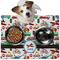 Transportation Dog Food Mat - Medium w/ Name or Text