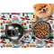 Transportation Dog Food Mat - Small w/ Name or Text
