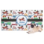 Transportation Dog Towel (Personalized)