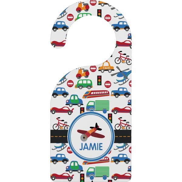 Custom Transportation Door Hanger (Personalized)
