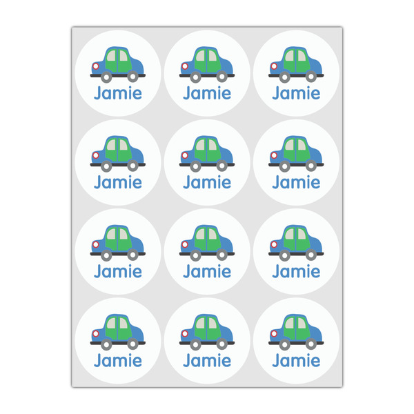 Transportation Drink Topper - Small - Set of 12