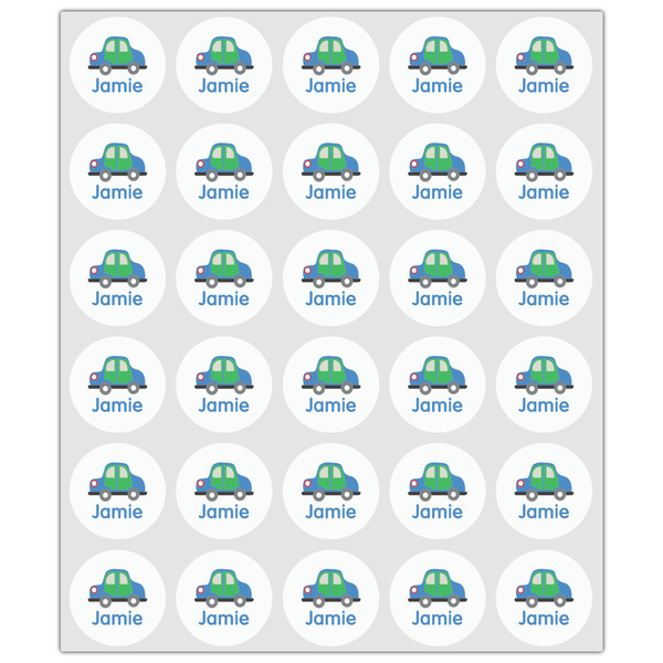 Transportation Drink Topper - XSmall - Set of 30