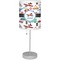 Transportation Lamp with Drum Shade (Personalized)