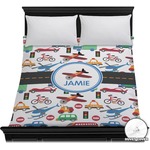 Transportation Duvet Cover - Full / Queen (Personalized)