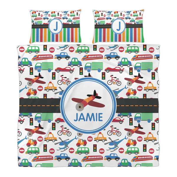 Transportation Duvet Cover Set - King - Alt Approval