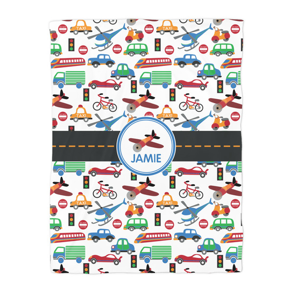 Transportation Duvet Cover - Twin - Front