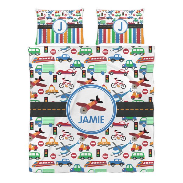 Transportation Duvet cover Set - Queen - Alt Approval