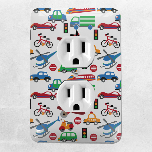 Transportation Electric Outlet Plate - LIFESTYLE