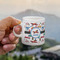 Transportation Espresso Cup - 3oz LIFESTYLE (new hand)
