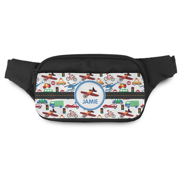 Custom Transportation Fanny Pack - Modern Style (Personalized)