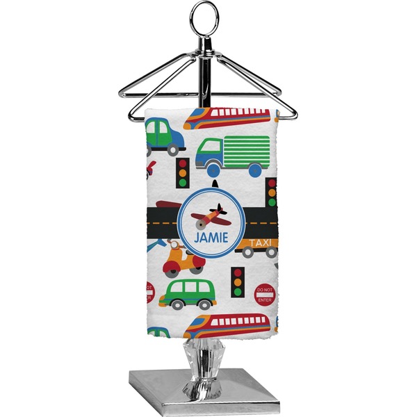 Custom Transportation Finger Tip Towel - Full Print (Personalized)