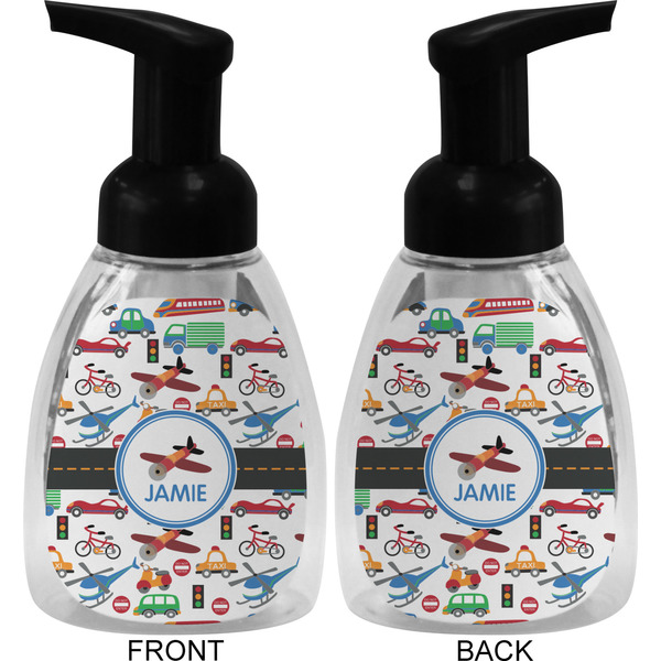 Transportation Foam Soap Bottle (Front & Back)
