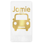 Transportation Guest Napkins - Foil Stamped (Personalized)