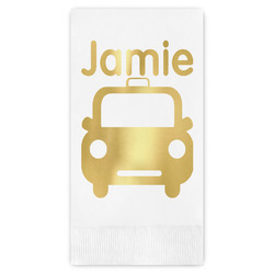 Transportation Guest Napkins - Foil Stamped (Personalized)