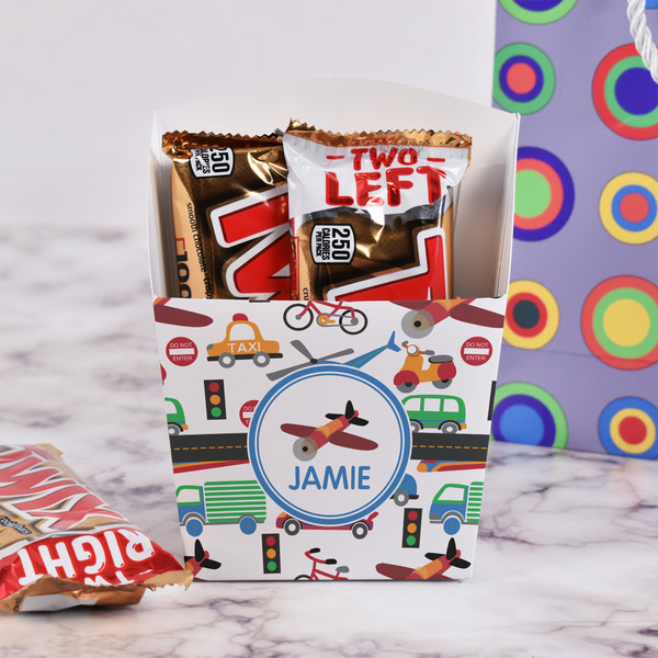 Transportation French Fry Favor Box - w/ Treats View