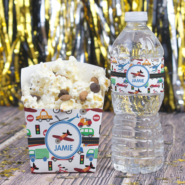 Transportation French Fry Favor Box - w/ Water Bottle