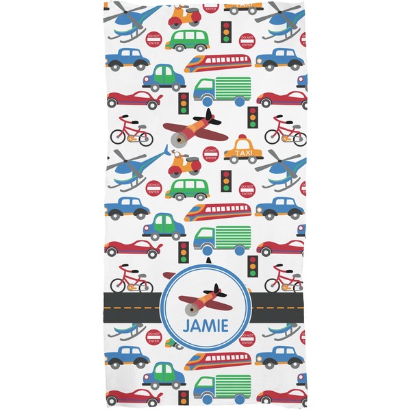 Transportation Full Sized Bath Towel - Apvl
