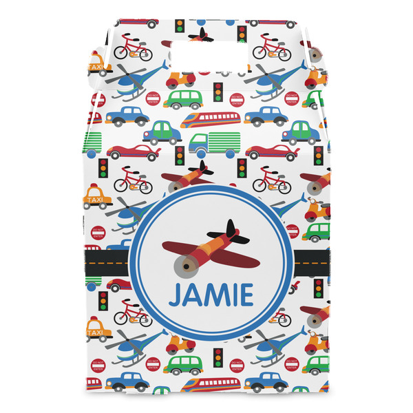 Transportation Gable Favor Box - Front