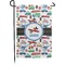 Transportation Small Garden Flag - Double Sided w/ Name or Text