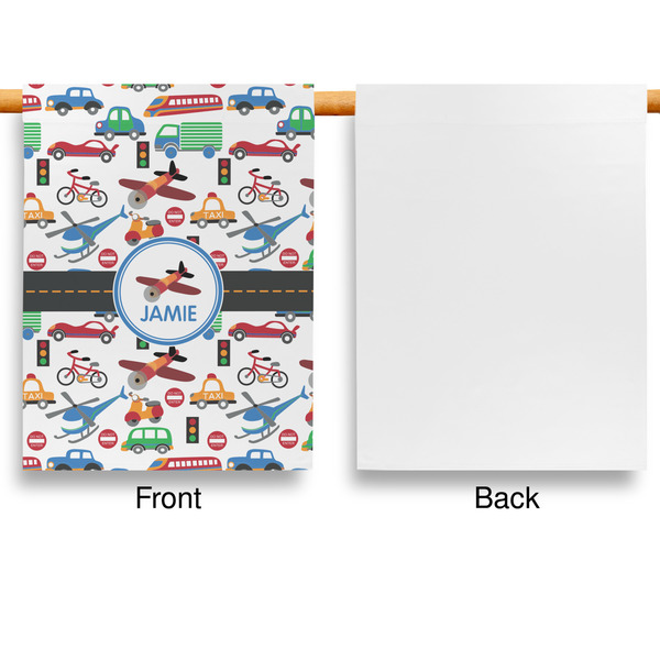 Transportation Garden Flags - Large - Single Sided - APPROVAL