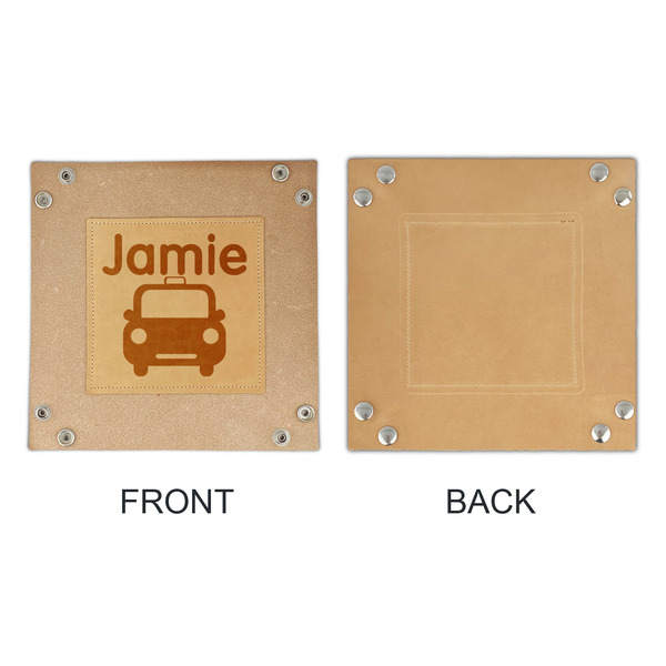 Transportation Genuine Leather Valet Trays - APPROVAL