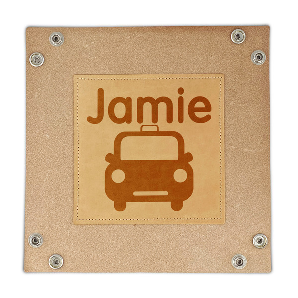 Transportation Genuine Leather Valet Trays - FRONT